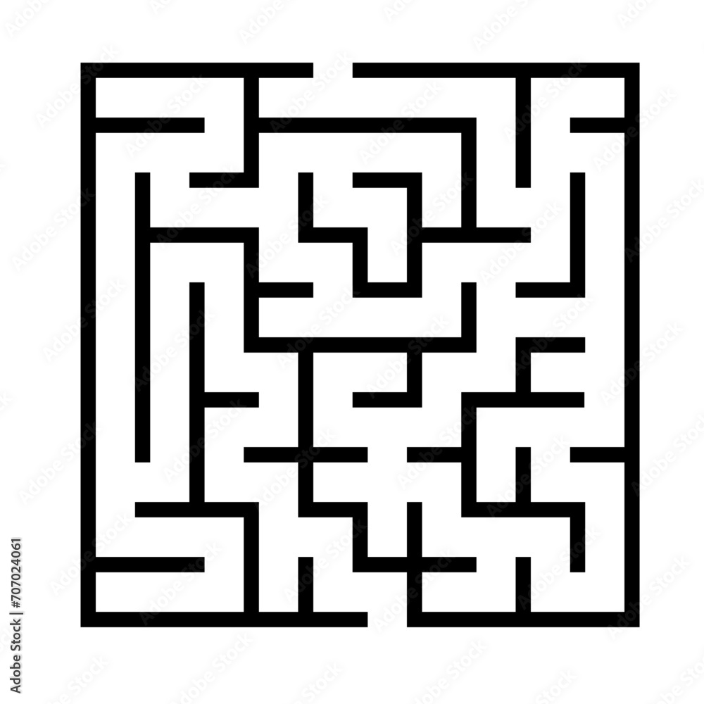 Square Labyrinth Maze Square Labyrinth Maze