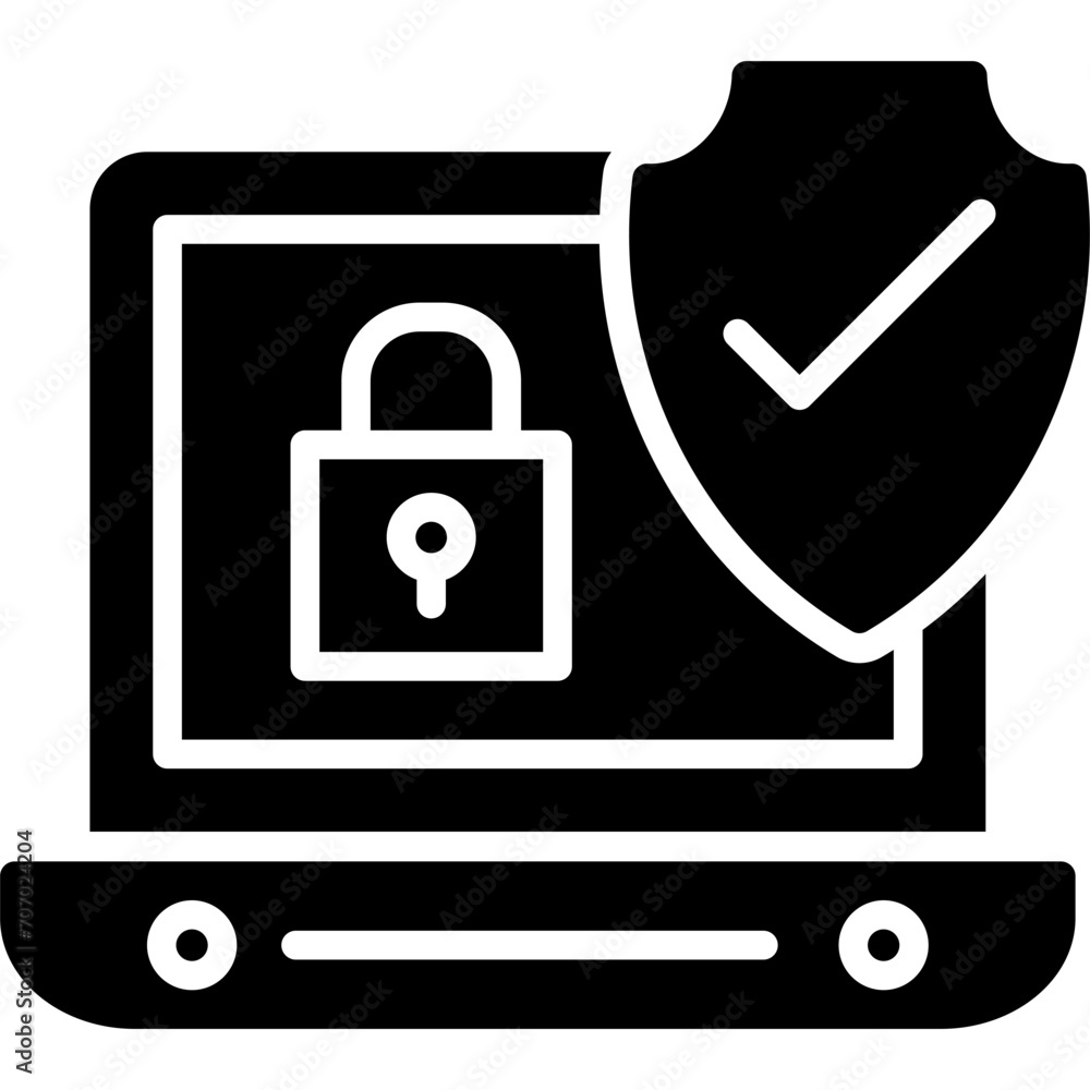 Cyber Security Icon Cyber Security Icon