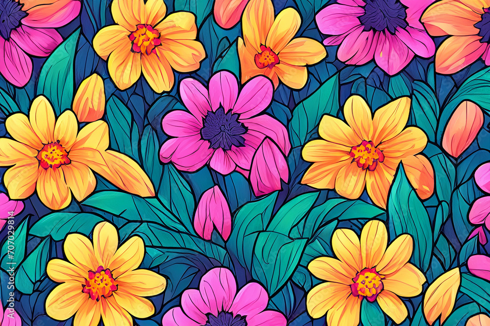 Flower illustration Flower illustration