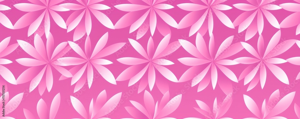 Fuchsia repeated soft pastel color vector art line pattern