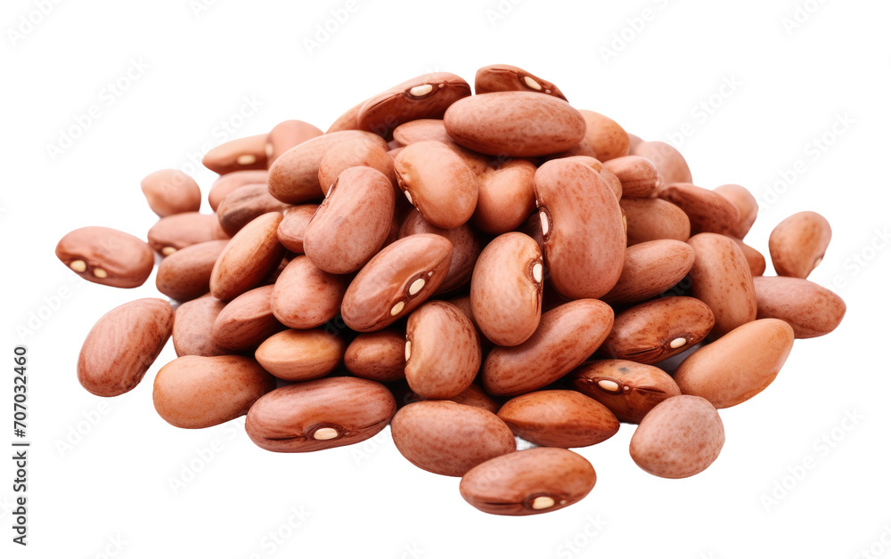 Pinto Beans, a Hearty and Distinctive Ingredient for Flavorful Culinary Creations on a White or Clear Surface PNG Transparent Background Pinto Beans, a Hearty and Distinctive Ingredient for Flavorful Culinary Creations on a White or Clear Surface PNG Transparent Background