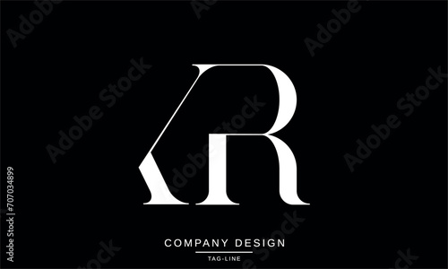 KR, RK, Abstract Letters Logo Monogram photo