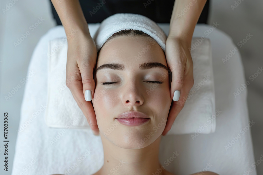 Gentle Skincare: Serenity in a Facial Session