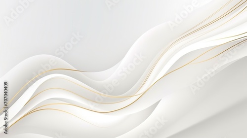 Abstract shiny color gold wave design element .golden curved yellow lines .with sparkling effect on white background .Used for template or background, banner. photo