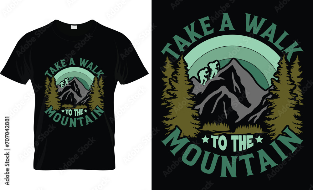 Take a walk to the... Awesome hike-lover shirt 