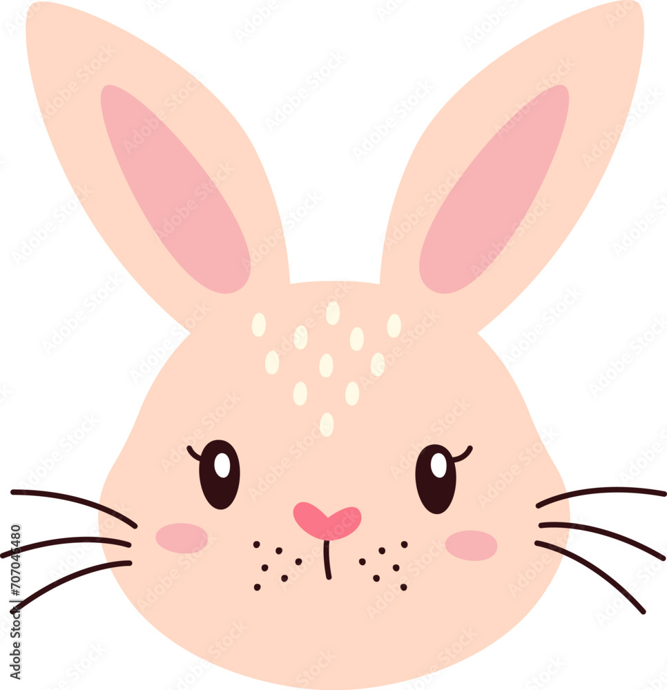 Obraz premium Rabbit Animal Face