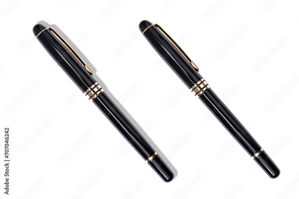 Elegant pen isolated on transparent background Elegant pen isolated on transparent background