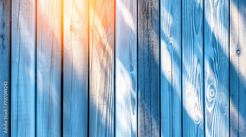 Rustic wooden background with a Summer Solstice theme and many wooden slats