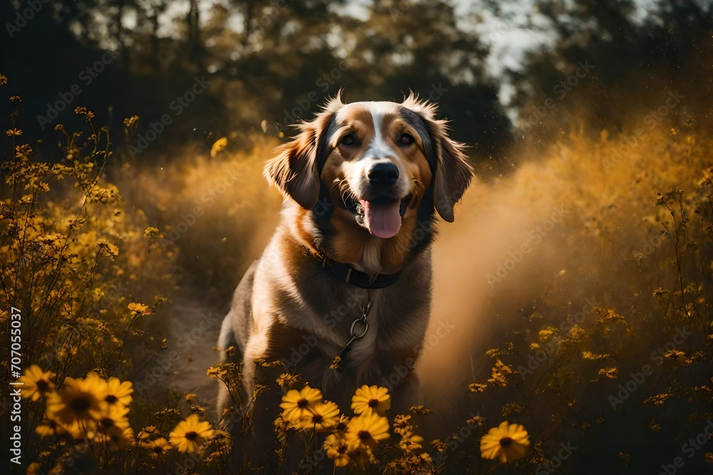 Write a heartwarming story about a loyal dog's unwavering dedication to its owner, showcasing the depth of the human-canine bond