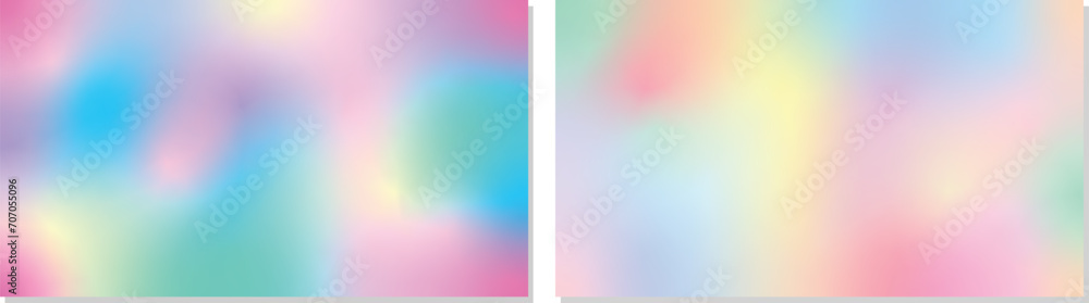 Unicorn colorful background, rainbow pattern, glitter vector texture, pastel theme design, universe holographic style.