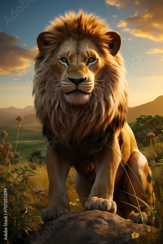 Rei leão photo