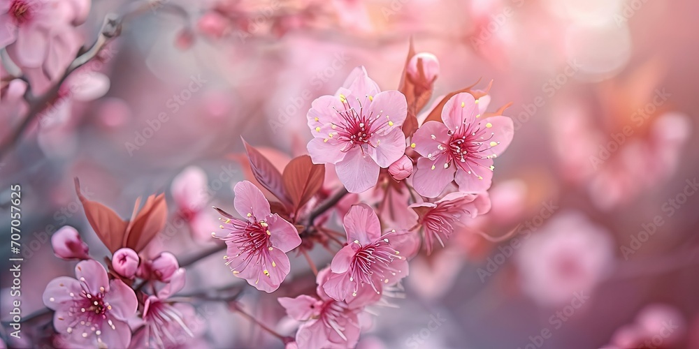 Spring, everything is blooming with a variety of colors in the gentle sunlight, macro, blooming trees and flowers,freshness Spring, everything is blooming with a variety of colors in the gentle sunlight, macro, blooming trees and flowers,freshness