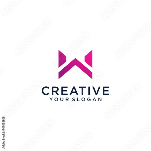m and w logo design with line art Free Download m and w logo design with line art - GFXLoad