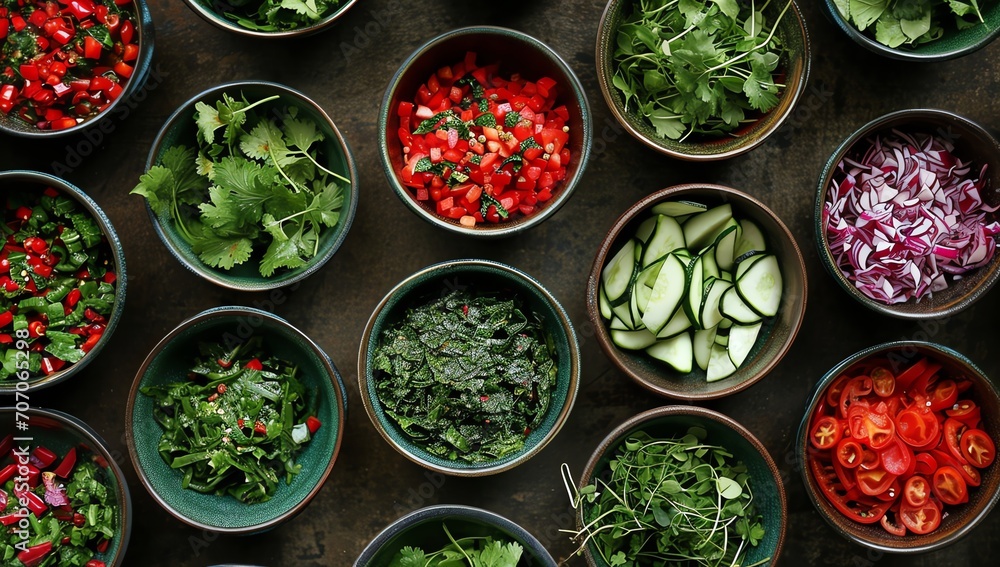 vegetables in a bowl vegetables in a bowl