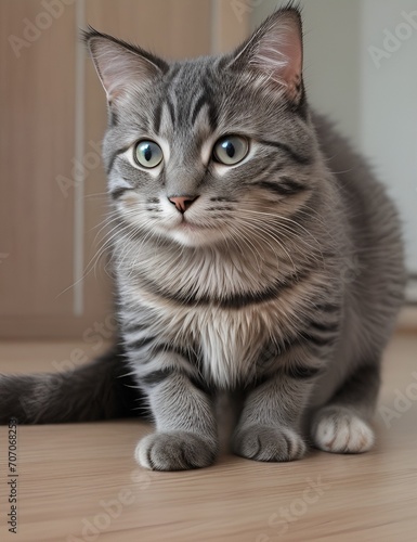 cat on a table