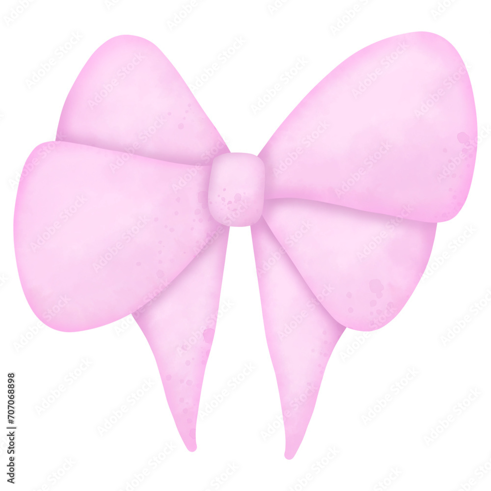 Cute Pink Bow Valentine's day Cute Pink Bow Valentine's day