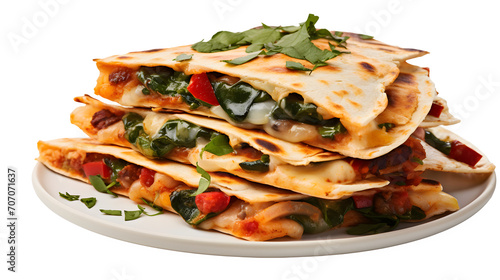 veggie quesadilla png, Mexican cuisine, vegetarian option, cheesy delight, grilled tortilla, colorful vegetables, salsa garnish, transparent background, culinary illustration, delicious meal






 photo