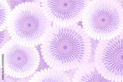 Lavender repeated soft pastel color vector art circle pattern