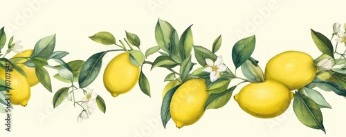 Lemon repeated pattern  © GalleryGlider