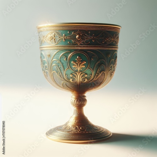 valuable antique glass cup