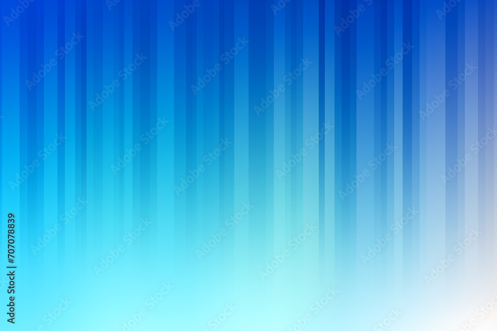 Abstract Blue Gradient Background with Vertical Stripes: Banner or Wallpaper Featuring a Gradual Transition of Blue Hues in Vertical Stripes, Ideal for a Stylish and Versatile Background Design