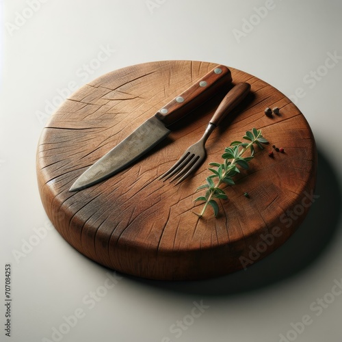 wooden cutting board © Садыг Сеид-заде