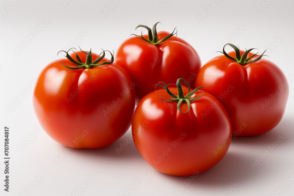 Tomato Serenity in a Single Frame. generative AI. Tomato Serenity in a Single Frame. generative AI.