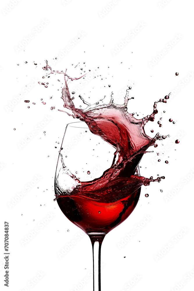 red wine isolated on white red wine isolated on white
