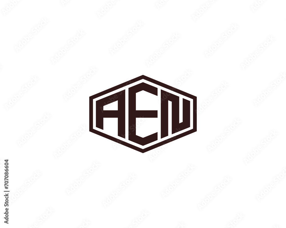 AEN LOGO DESIGN VECTOR TEMPLATE AEN LOGO DESIGN VECTOR TEMPLATE