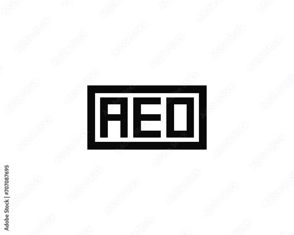 AEO LOGO DESIGN VECTOR TEMPLATE AEO LOGO DESIGN VECTOR TEMPLATE