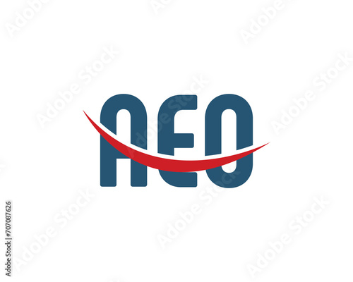 AEO LOGO DESIGN VECTOR TEMPLATE
