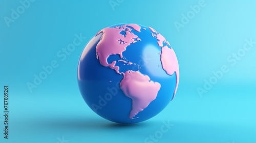 Globe earth background style design stock photos Ai generated art