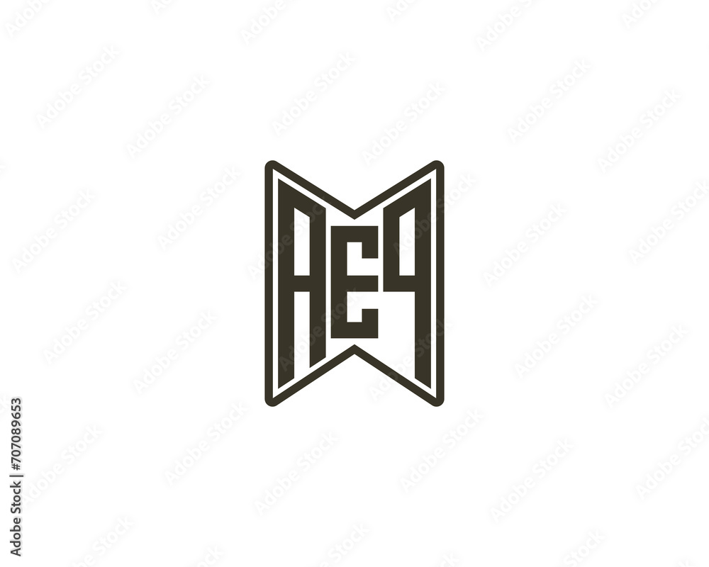 AEQ LOGO DESIGN VECTOR TEMPLATE AEQ LOGO DESIGN VECTOR TEMPLATE