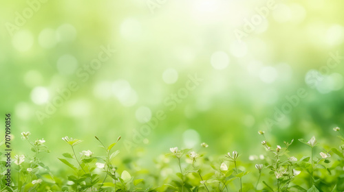 Nature background, Blurred bokeh: Close-Up with Copy Space © Toey Meaong