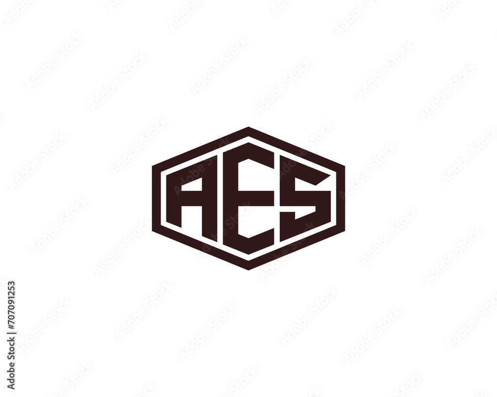 AES LOGO DESIGN VECTOR TEMPLATE AES LOGO DESIGN VECTOR TEMPLATE