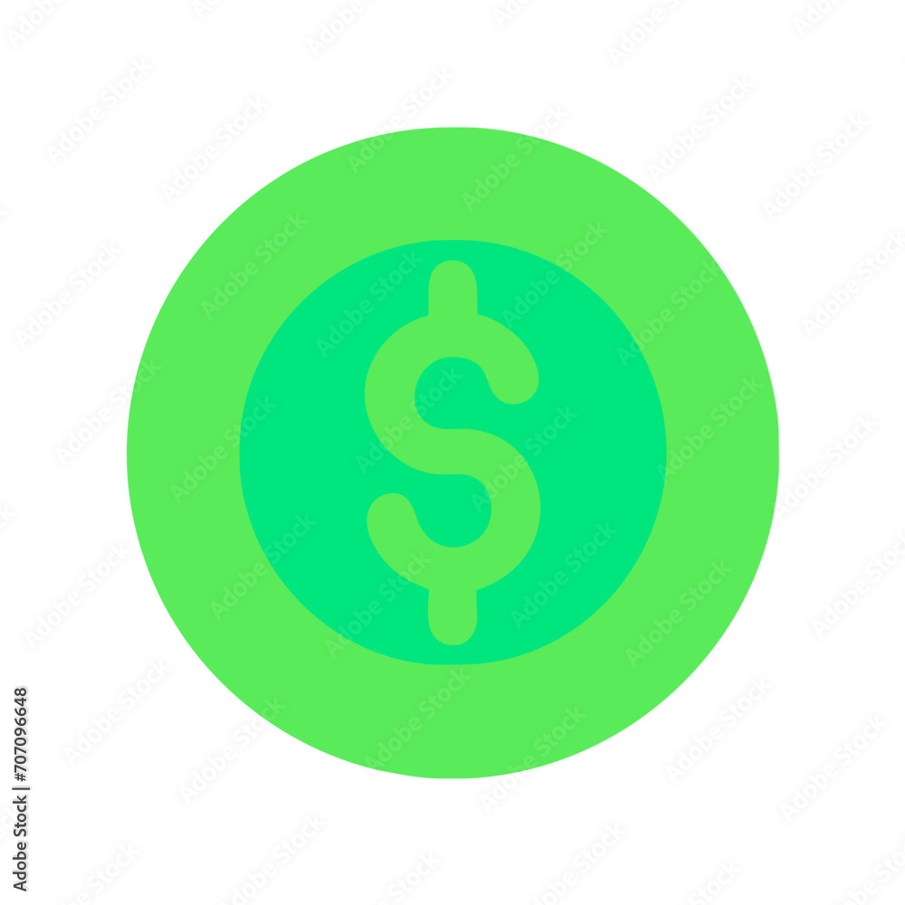 Fototapeta premium dollar sign icon 
