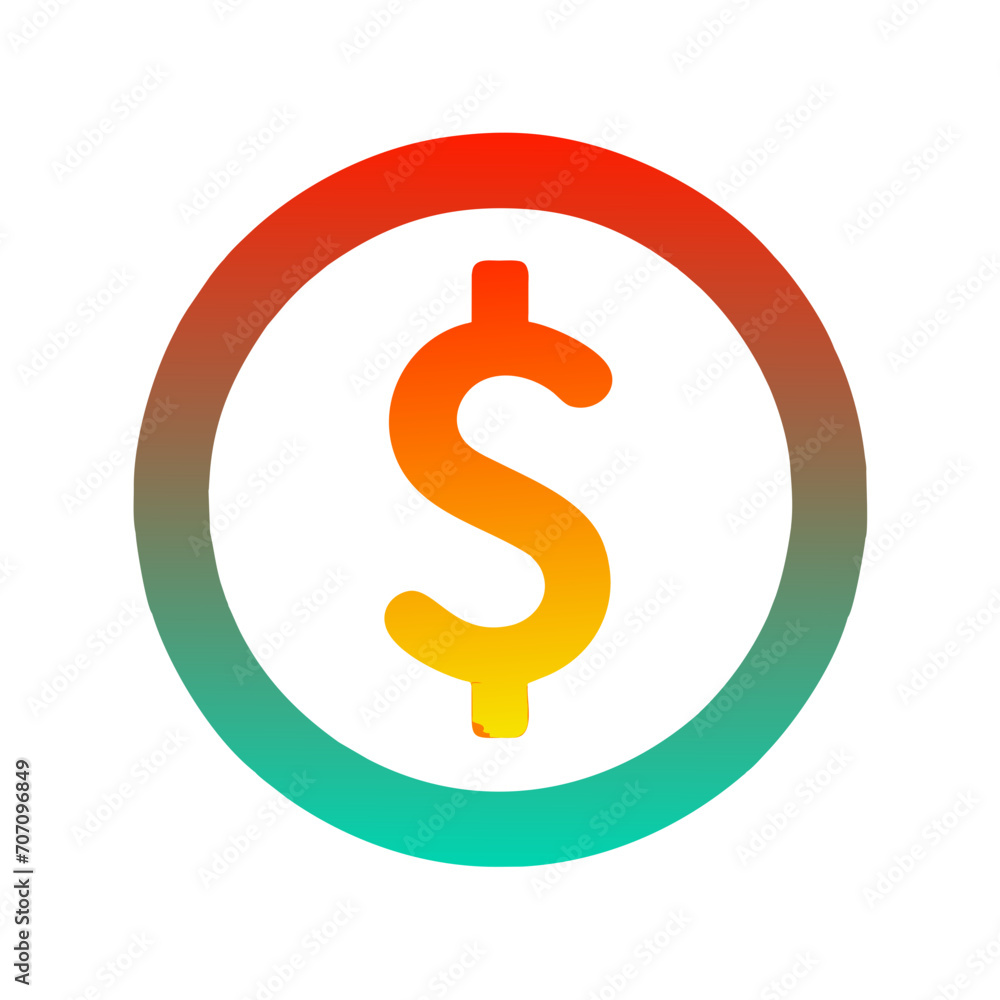 dollar sign icon dollar sign icon