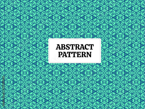 pattern tile fabric vector abstract modern green