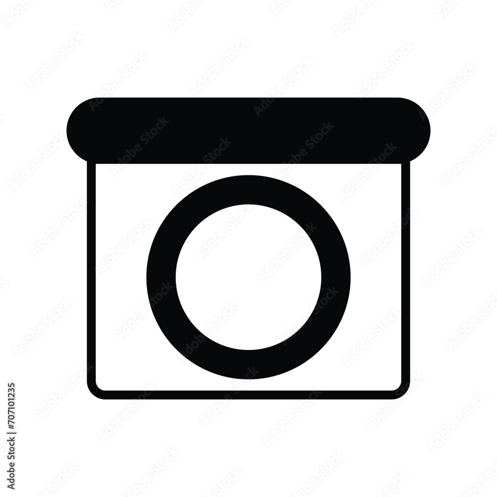 blush icon with white background vector stock illustration