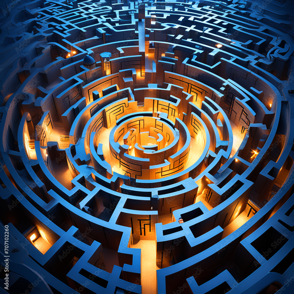 maze without exit 출구없는 미로 Generative A maze without exit 출구없는 미로 Generative A