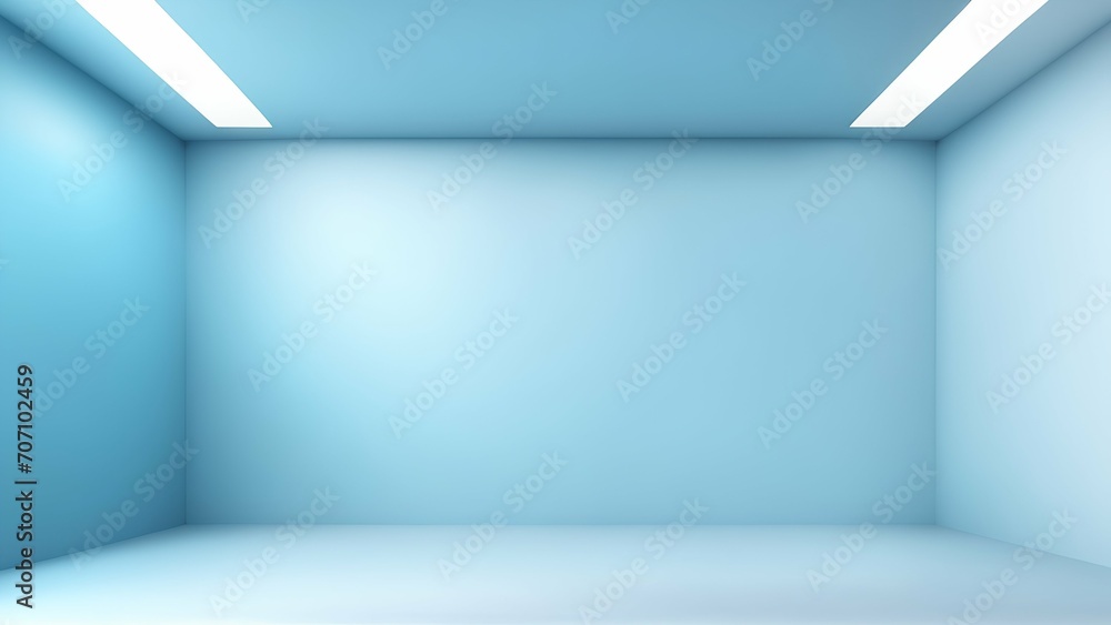 Fototapeta premium empty white room with wall