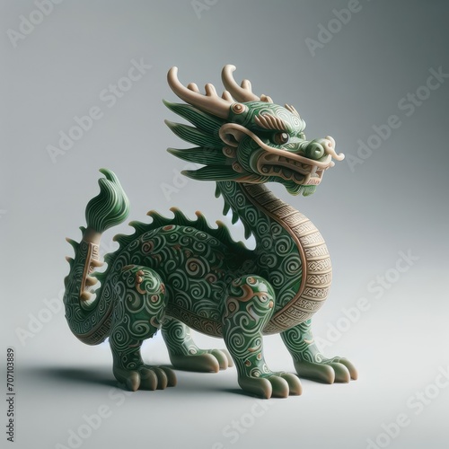 chinese dragon statue © Садыг Сеид-заде