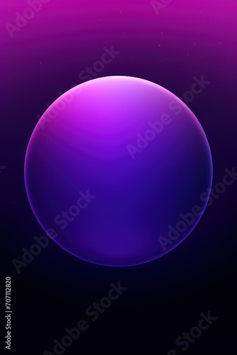 Purple round gradient. Digital noise  grain texture
