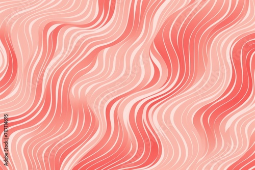 Red repeated soft pastel color vector art line pattern 