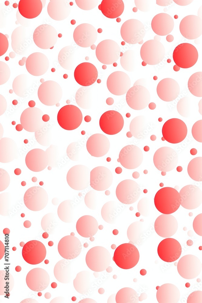 Red repeated soft pastel color vector art pointed 