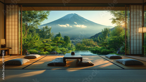 Traditional Japanese tatami room 02