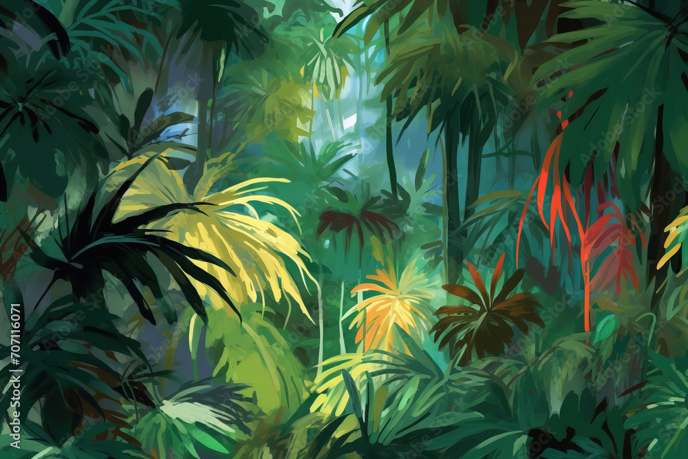 tropical jungle background tropical jungle background