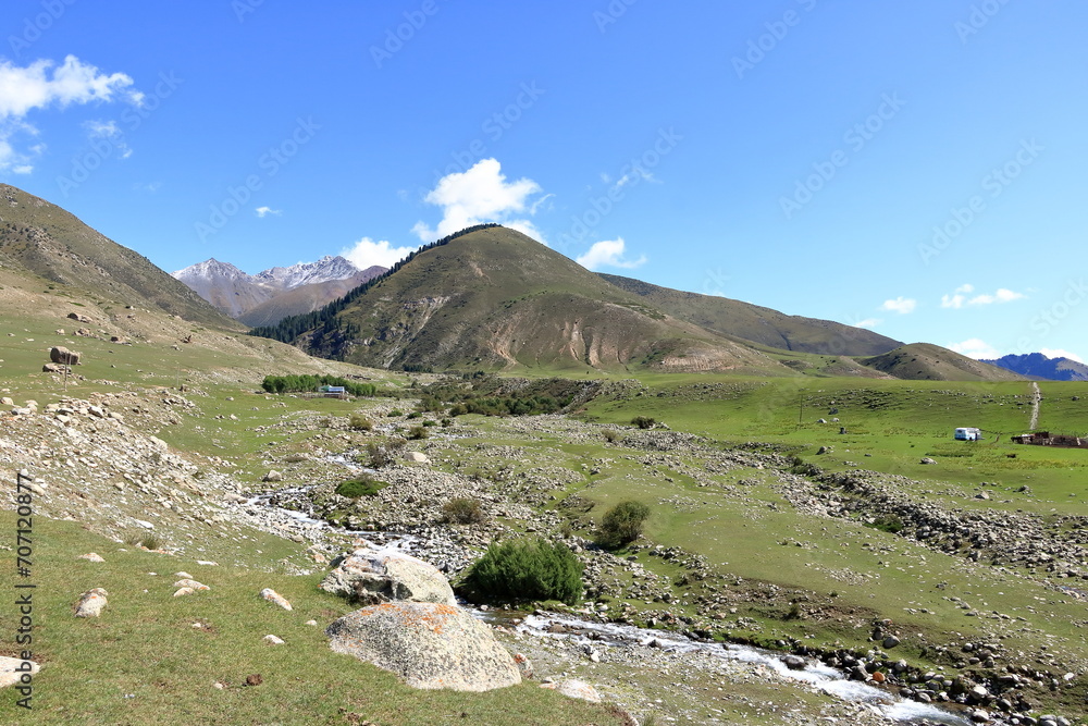 kyrchyn Gorge in the north of Kyrgyzstan, Central Asia kyrchyn Gorge in the north of Kyrgyzstan, Central Asia