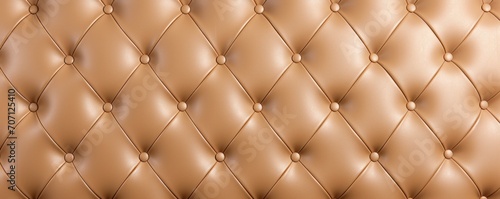 Seamless light pastel bronze diamond tufted upholstery background texture 