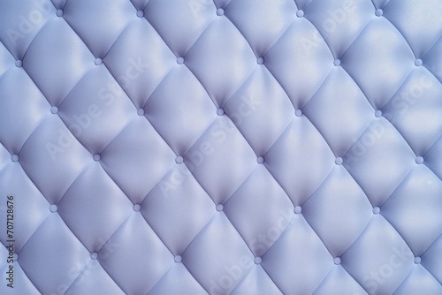 Seamless light pastel indigo diamond tufted upholstery background texture © GalleryGlider